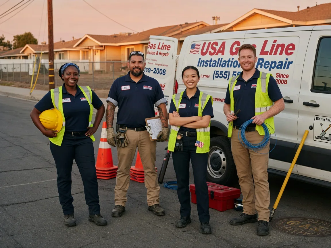 Gas Line Installation company in Okaton, SD